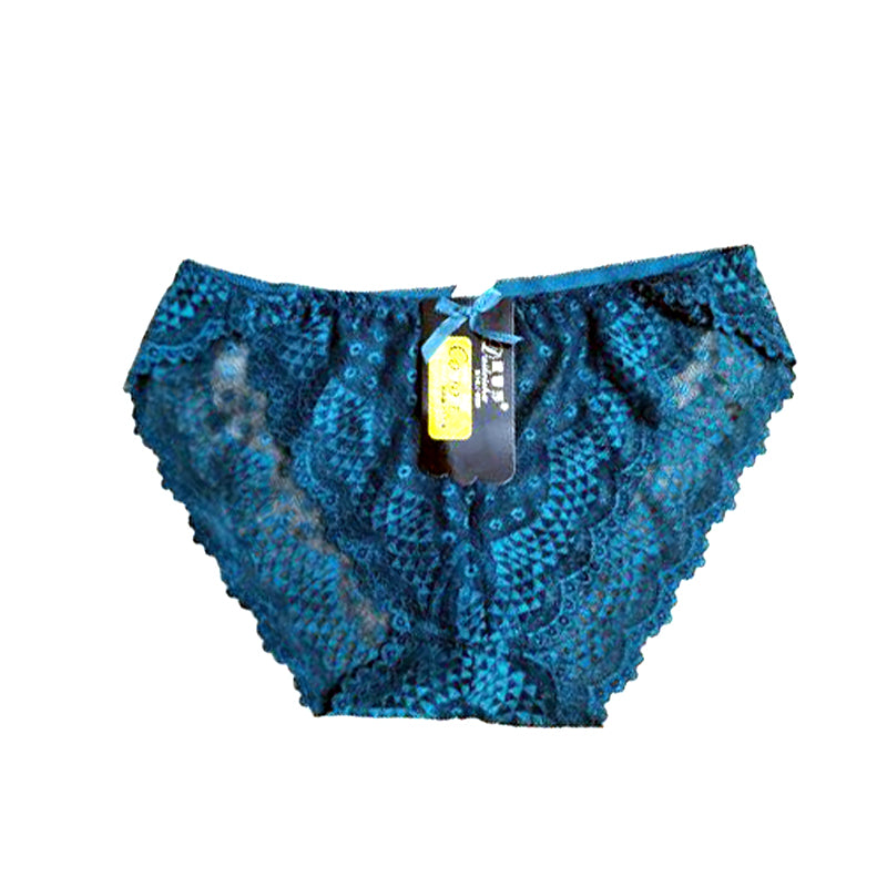 Pack of 3 Lace Women’s Panties – Seamless Underwear Briefs with Bowknot