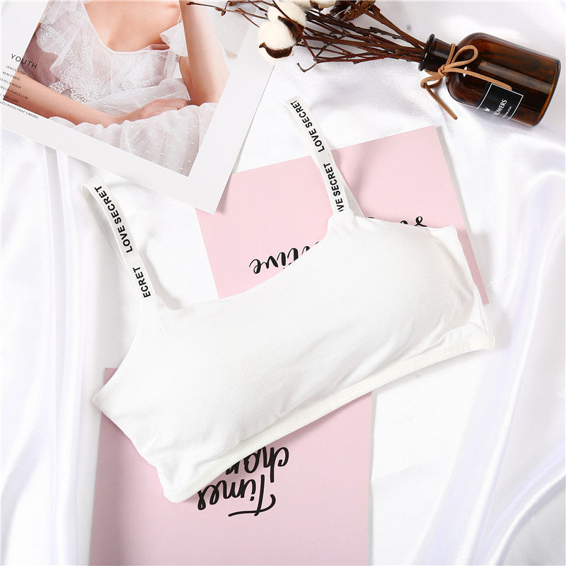 Love Secret White Tube Bra with Strap Detailing – Comfortable & Stylish