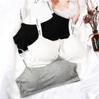Love Secret White Tube Bra with Strap Detailing – Comfortable & Stylish