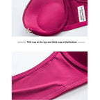 Elegant Butterfly Back Front-Closure Push-Up Bra & Panty Set for Women – Comfortable Everyday Lingerie